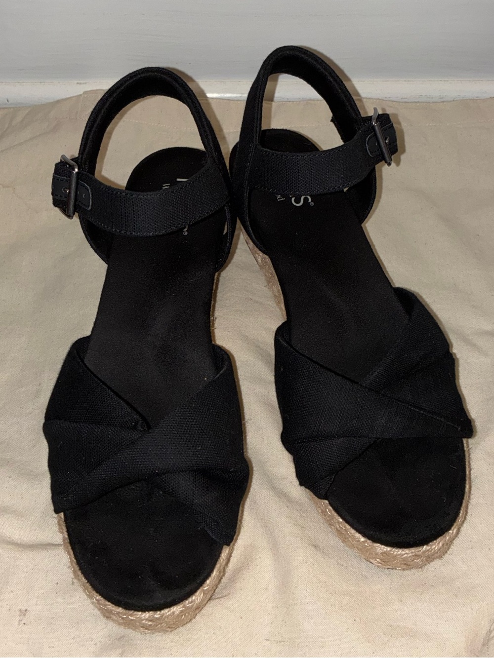 Toms Kinsley Platform Wedge Sandal